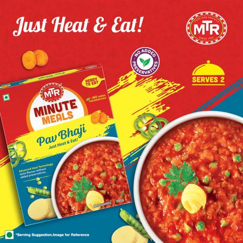 MTR Ready To Eat - Pav Bhaji, 300 g-7.webp